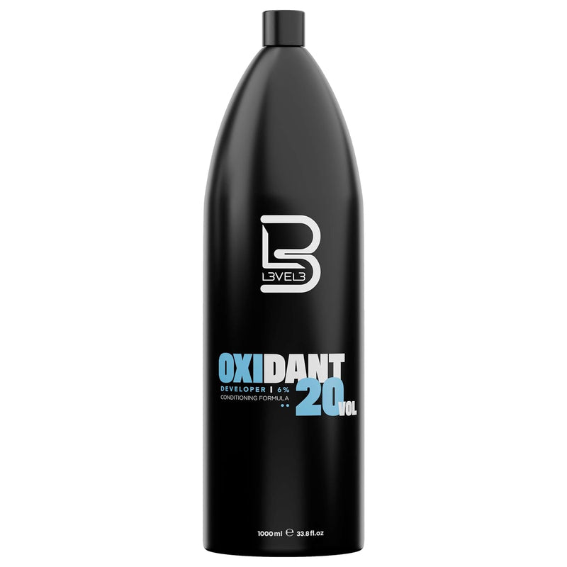 L3VEL3 Hair Color Oxidant Developer 1000ml/33.8oz (10-30 Vol)