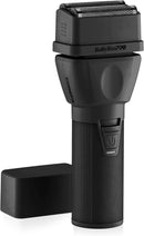 BaBylissPRO cordless double-foil shaver in matte black with protective foil head