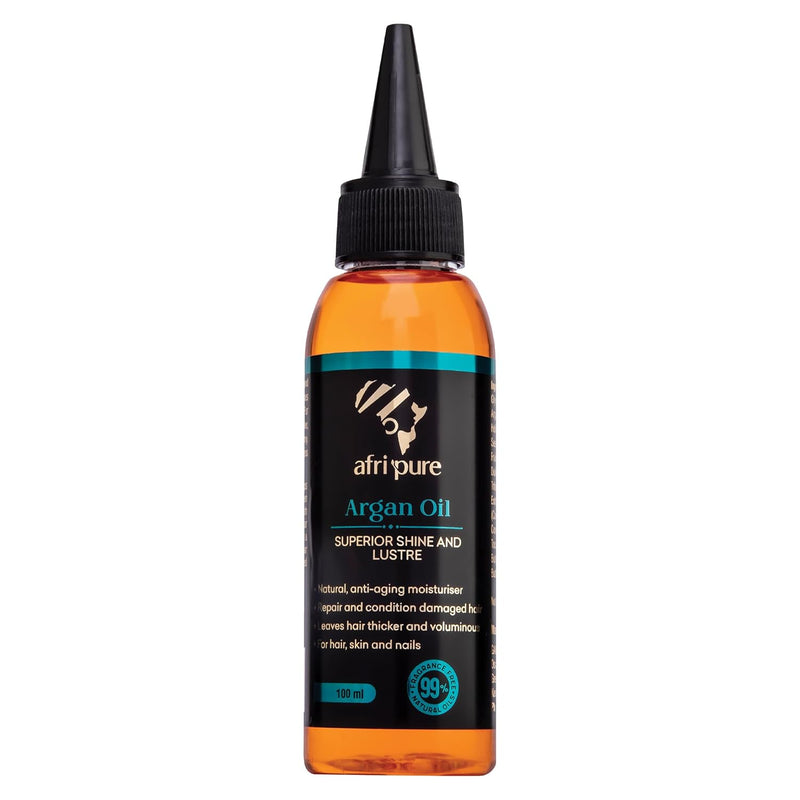 Afri Pure Argan Oil for Hair, Skin, & Nails (100ml/3.4oz)