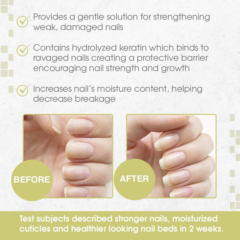Nail Tek Nutritionist Keratin Nail Treatment Oil for Weak, Damaged Nails (15ml/05.oz)