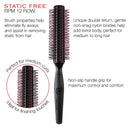 Cricket Static Free RPM Black Round Brush