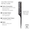 Cricket Carbon Static-Free & Heat Resistant Cutting Comb