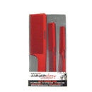 BaBylissPRO Barberology 3pc Comb Set