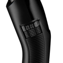 Beard trimmer adjustment dial with numbered settings and textured grip