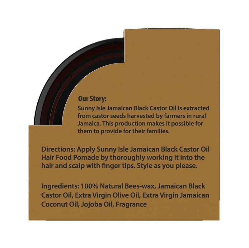 Sunny Isle Jamaican Black Castor Oil Extra Dark Hair Food Pomade (120ml/4oz)