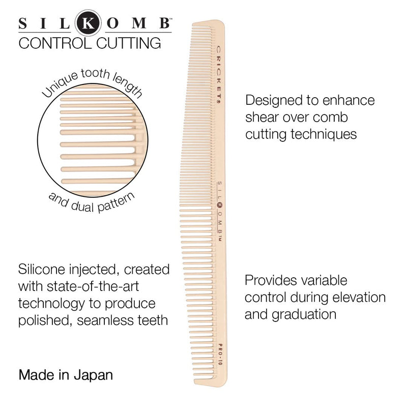 Cricket Silkomb Seamless Teeth Cutting Comb