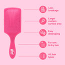 Wet Brush Pro Paddle Detangler Brush - Frost Edition
