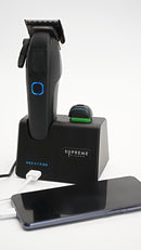 Supreme Trimmer Recharge Clipper with Removable Battery and Smart Charging Base (STC779)