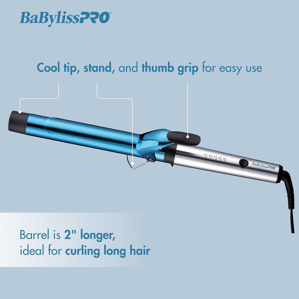 BabylissPRO Nano Titanium 1 1/4