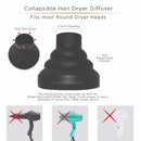 StyleCraft Collapsible Professional Diffuser Dryer Attachment