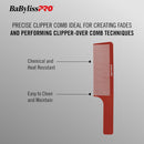 BaBylissPRO 9" Clipper Comb