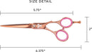 Cricket Shear Xpressions Professional Japanese Stainless Steel Shears - 5.75" (Choose Color)