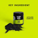 Rolda Medium Hold Medium Shine Black Styling Gel w/ Activated Charcoal