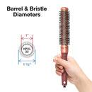 Olivia Garden Heat Pro Speed XL Thermal Barrel Brush Collection (HPXL)