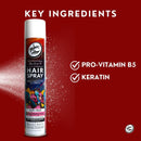 Rolda Mega Strong Hold Anti-Frizz Hair Spray (400ml/13.52oz)