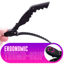 Colortrak Rubberized Croc Clips Set - 4pk