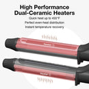 Olivia Garden Titanium + Ion Curling Iron - 1 1/4" + Free Detangling Brush