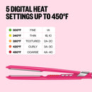 BaBylissPRO Limited Edition Pink Rush Ultra-Sleek Flat Iron - 1.5" (BNT131THP)