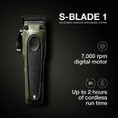 Elchim S-Blade Professional Cordless Clipper & Trimmer Value Set