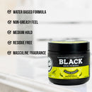 Rolda Medium Hold Medium Shine Water Based Black Pomade (115g/4.05oz)