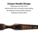 Olivia Garden Style Up High Performance Professional Folding Teasing Brush (STU)