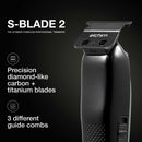 Elchim S-Blade Professional Cordless Clipper & Trimmer Value Set