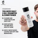 Slick Gorilla Daily 2-in-1 Shampoo & Conditioner (200ml/6.76oz)