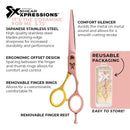Cricket Shear Xpressions Professional Japanese Stainless Steel Shears - 5.75" (Choose Color)