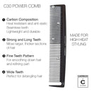 Cricket Carbon Static-Free & Heat Resistant Cutting Comb