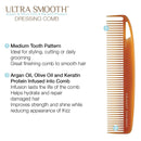 Cricket Ultra Smooth Argan, Olive & Keratin Infused Comb