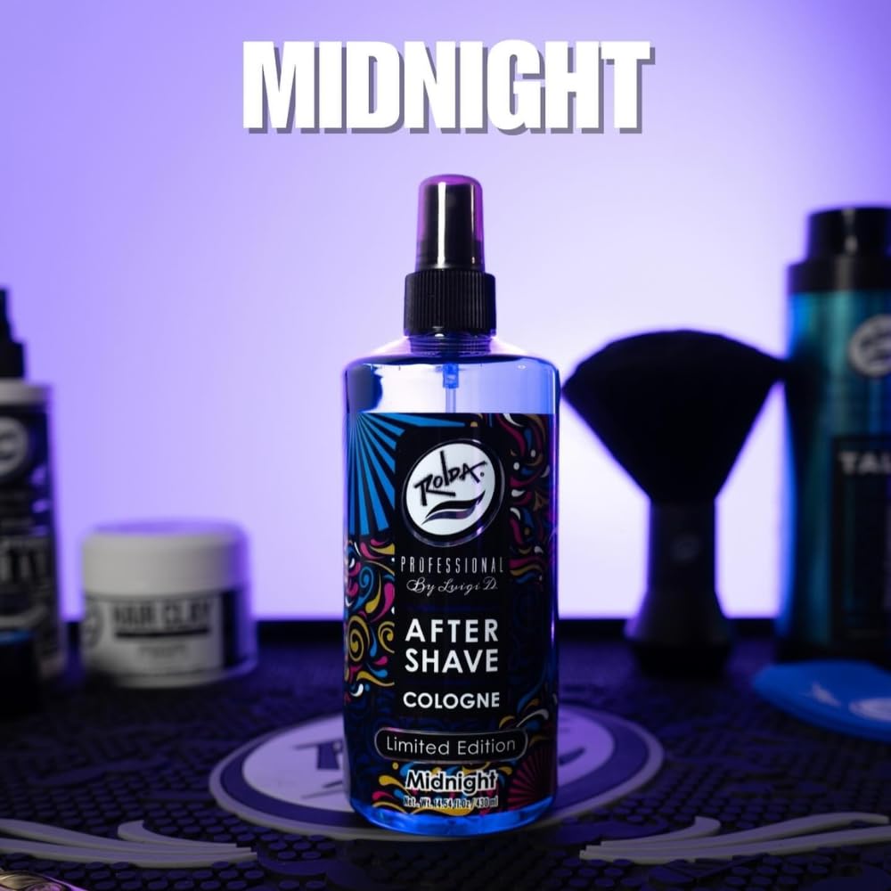 Rolda Limited Edition After Shave Cologne - Midnight (430ml/14.54oz)
