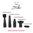 StyleCraft Studio Lightweight Corded Shop Blower (SC333B)