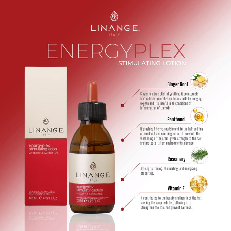 Linange Energyplex Stimulating Hair Lotion w/ Vitamin F & Panthenol (125ml/4.22oz)