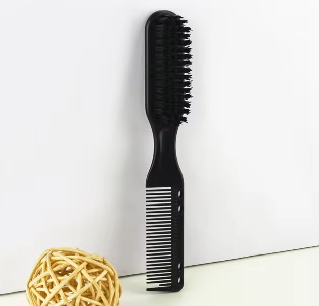 ProStylingTools 2-Sided Barber Fade Clean Comb and Brush Combo