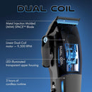 BaBylissPRO High-Performance Dual-Coil Motor Cordless Clipper (FX95C)
