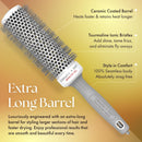 Olivia Garden Ceramic + Ion Speed XL Thermal Barrel Brush Collection (CIXL)