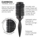 Cricket Carbon Thermal 390 Brush - 2"