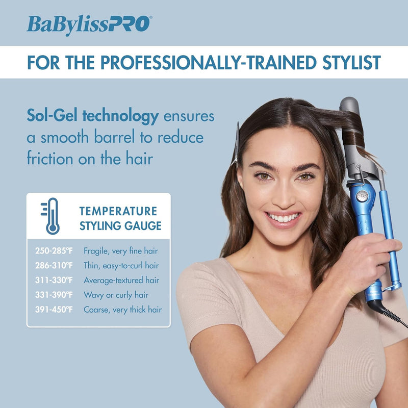 BaBylissPRO Nano Titanium Marcel Curling Iron 1" (BNT100M)