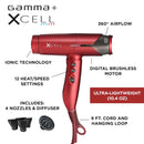 Gamma+ Xcell Professional Hair Dryer