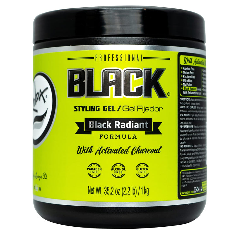 Rolda Black Styling Gel w/ Activated Charcoal
