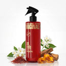 Immortal NYC Reserve aftershave spray bottle, red 01 with black trigger and floral accents