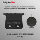BaBylissPRO Black Graphite 2.0 Trimmer Blade - Deep Tooth (FX707B2)