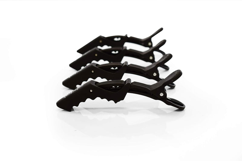 Colortrak Rubberized Jumbo Croc Clips Set - 4pk