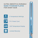 BaBylissPRO Nano Titanium 1" & 3/4" Ultra-Sleek Flat Iron Value Set (BNTPP93)
