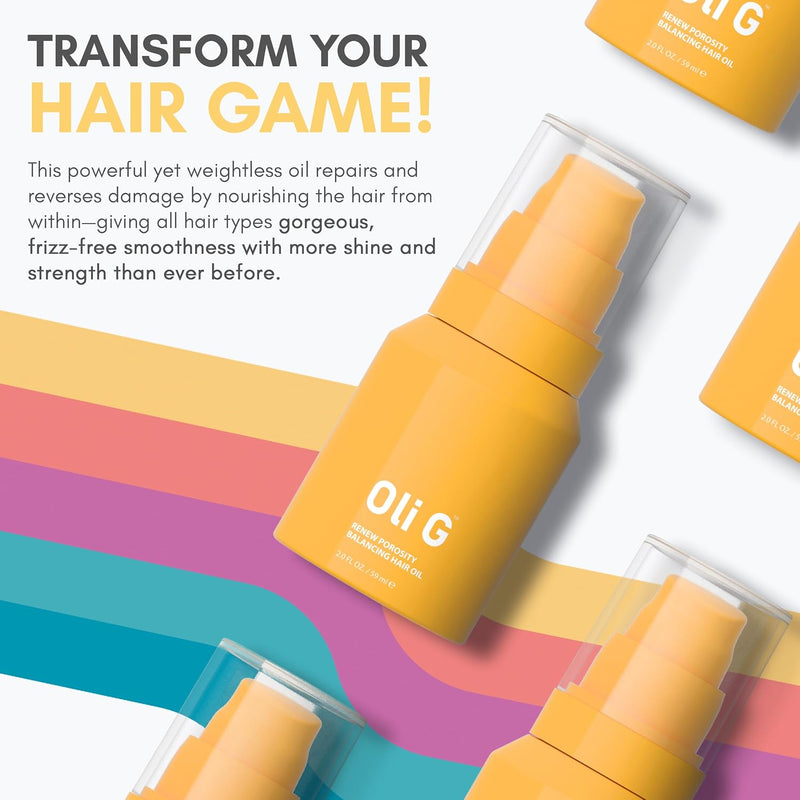 Oli G. Renew Porosity Balancing Hair Oil (59ml/2oz)