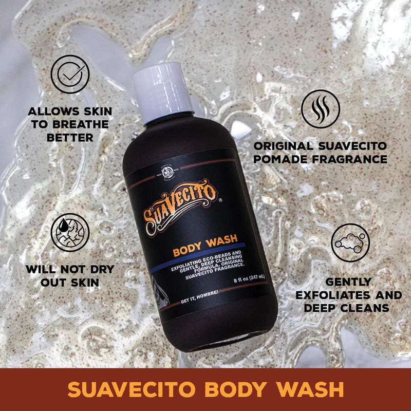 Suavecito Body Wash for Men (237ml/8oz)