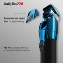 BaBylissPRO FXONE BlueFX Limited Edition Black & Blue All-Metal Interchangeable-Battery Cordless Clipper (FX899BL)
