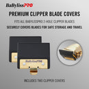 BaBylissPRO Premium Clipper Blade Covers (FXPBCC2-PK)