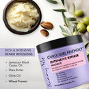 Sunny Isle Curly Girl Friendly Intensive Repair Hair Mask (473.176ml/16oz)