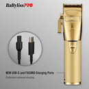 BaBylissPRO GoldFX+ Lithium Cordless Clipper (FX870NG) [NEW UPGRADE]